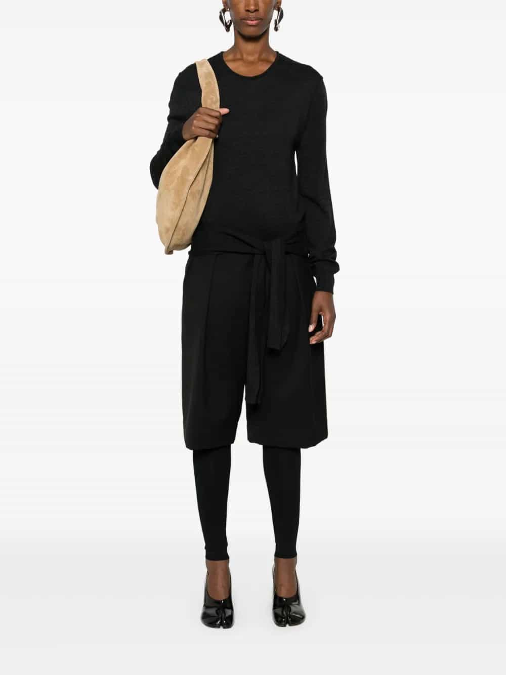 TROMPE L`OEIL CREW NECK