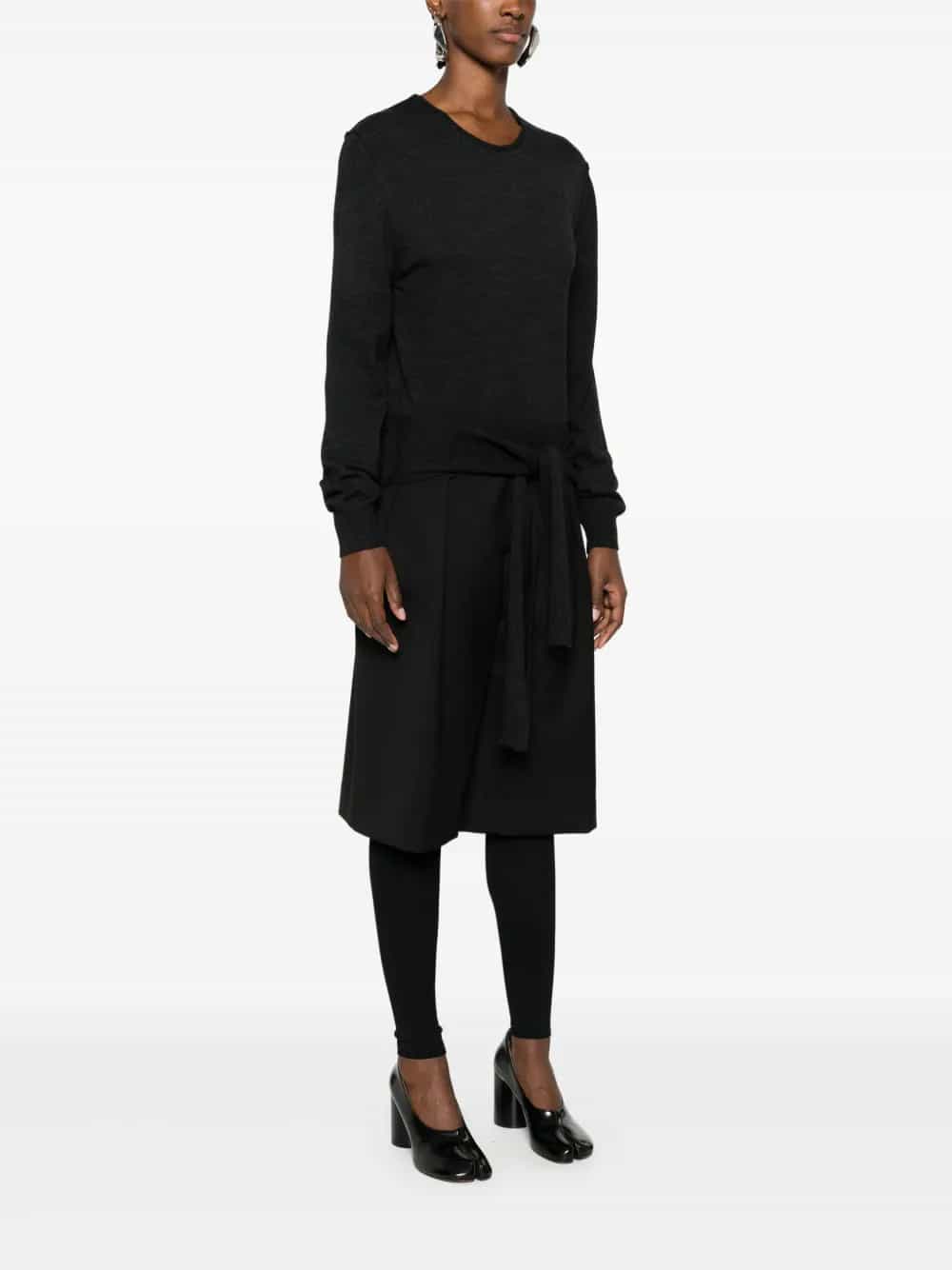 TROMPE L`OEIL CREW NECK