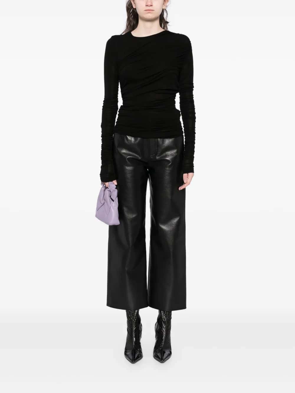 JEANS DRITTO CROPPED