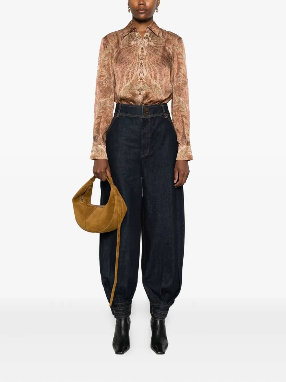HYPNOTIC SATIN SHIRT