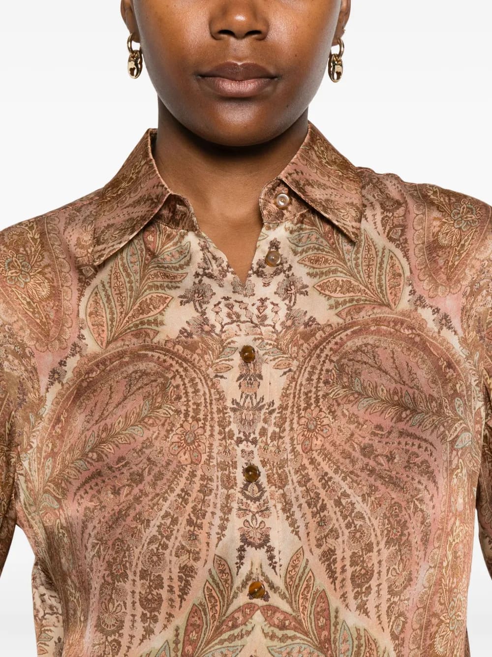 HYPNOTIC SATIN SHIRT