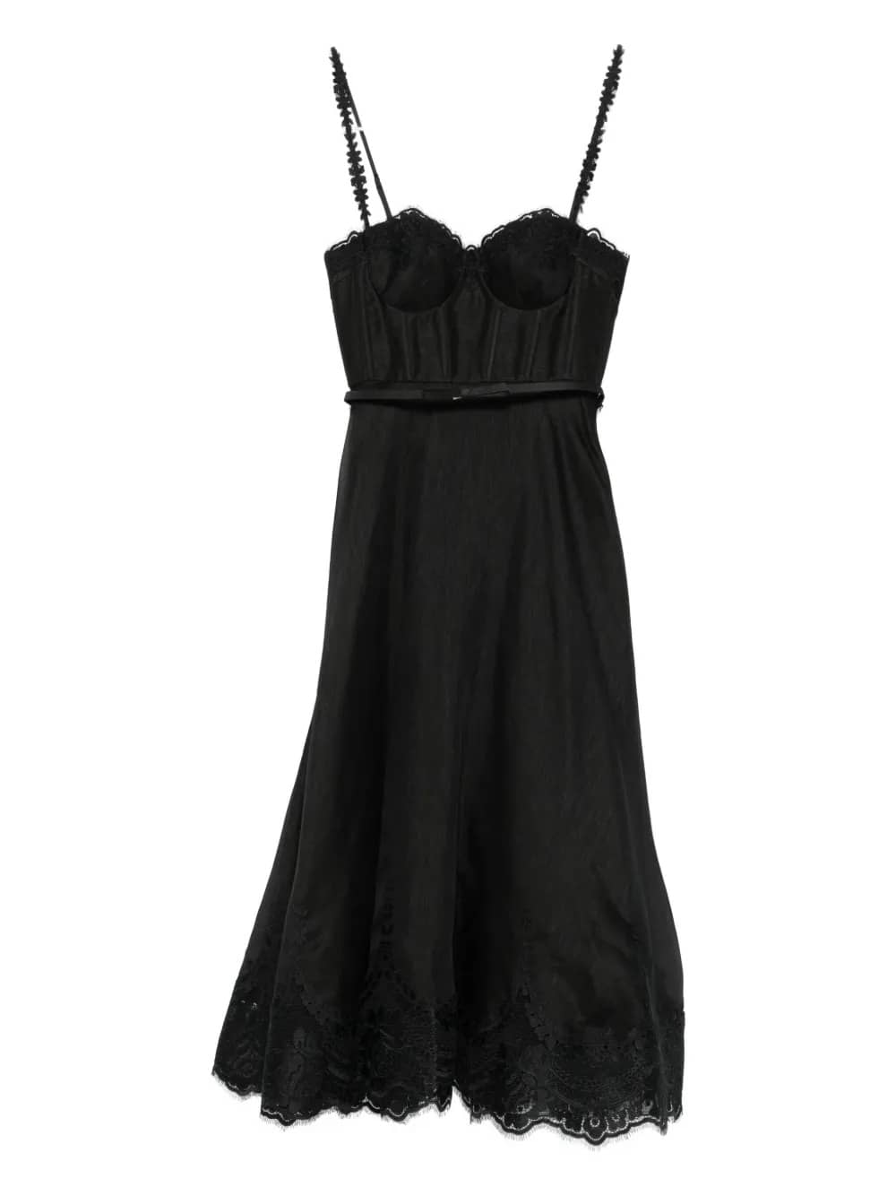 HYPNOTIC LACE TRIM GOWN