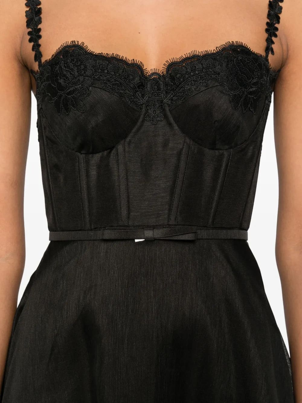HYPNOTIC LACE TRIM GOWN