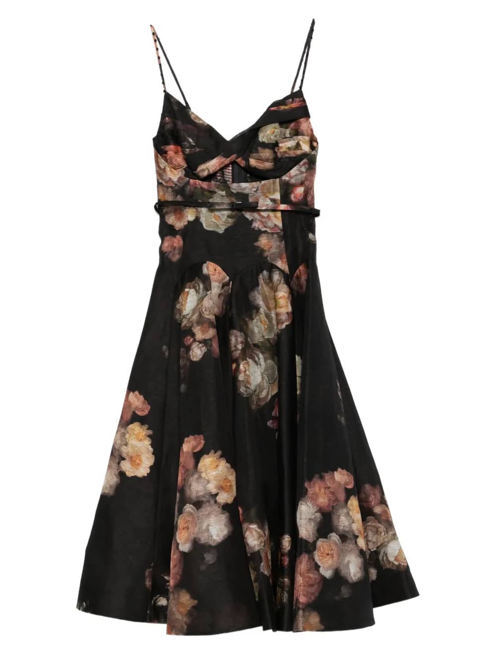HYPNOTIC MIDI DRESS