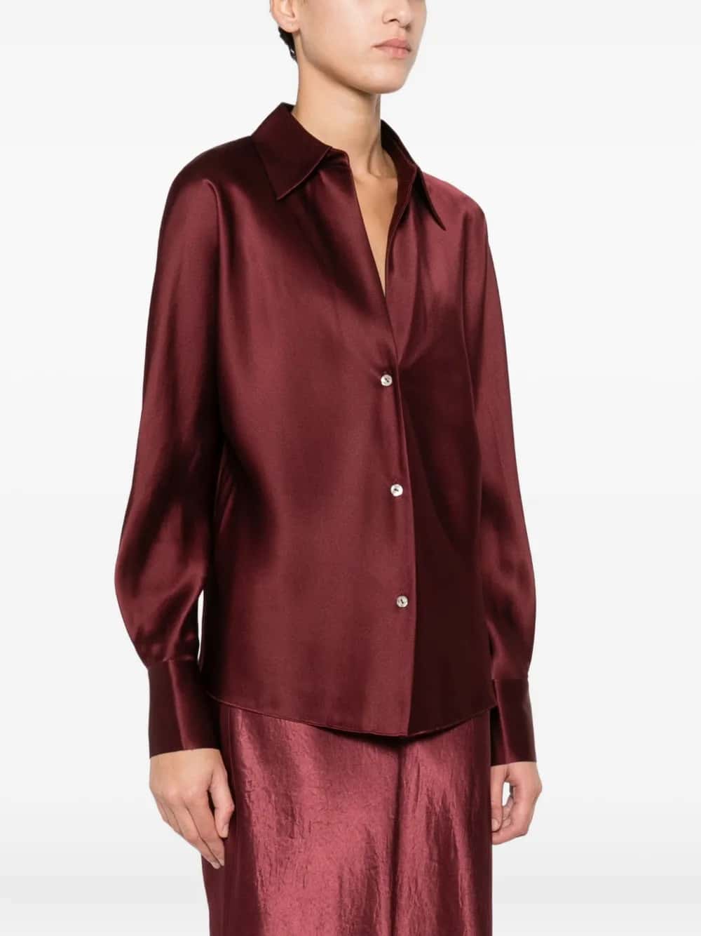 Camicia in raso
