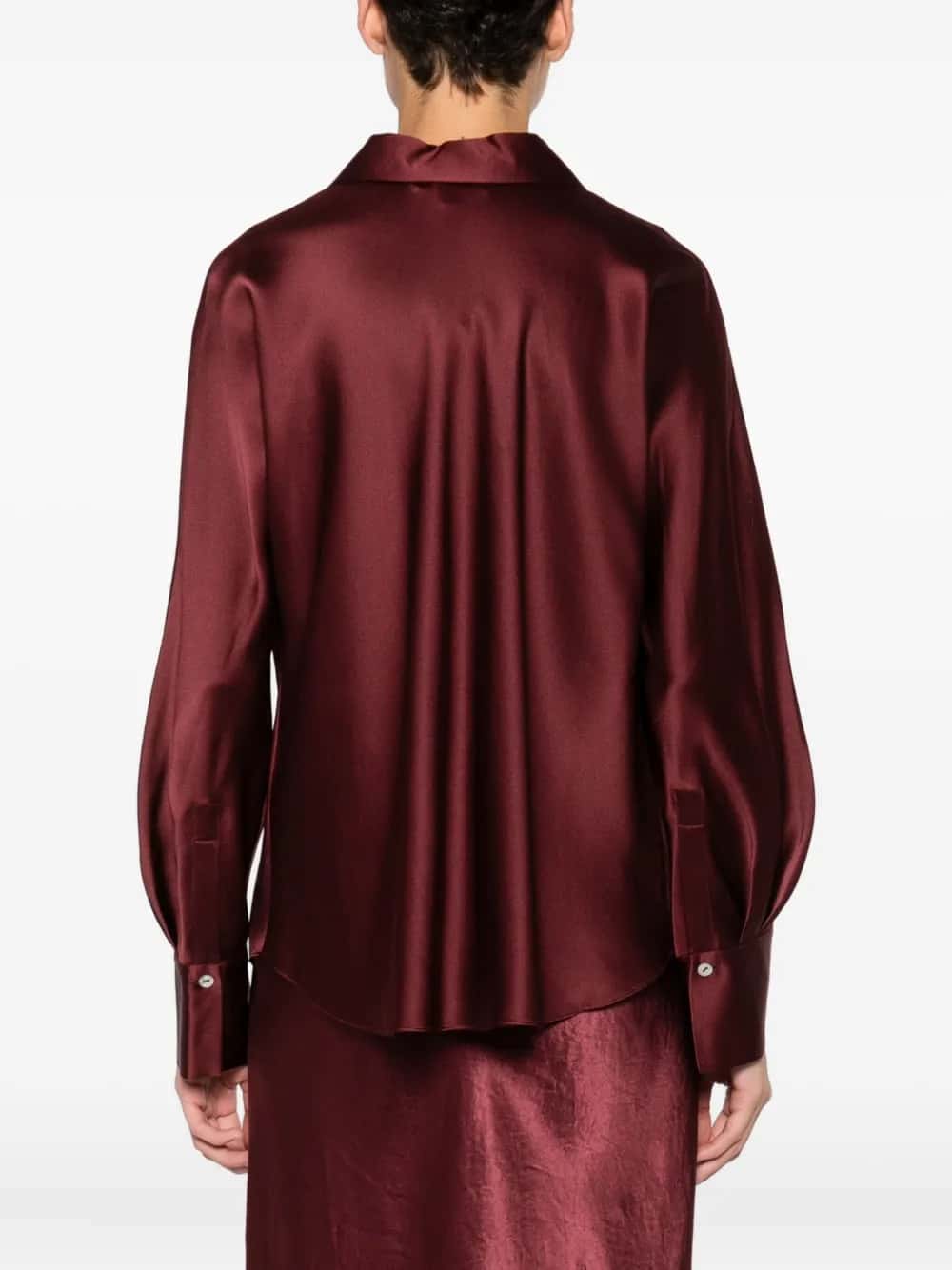 Camicia in raso