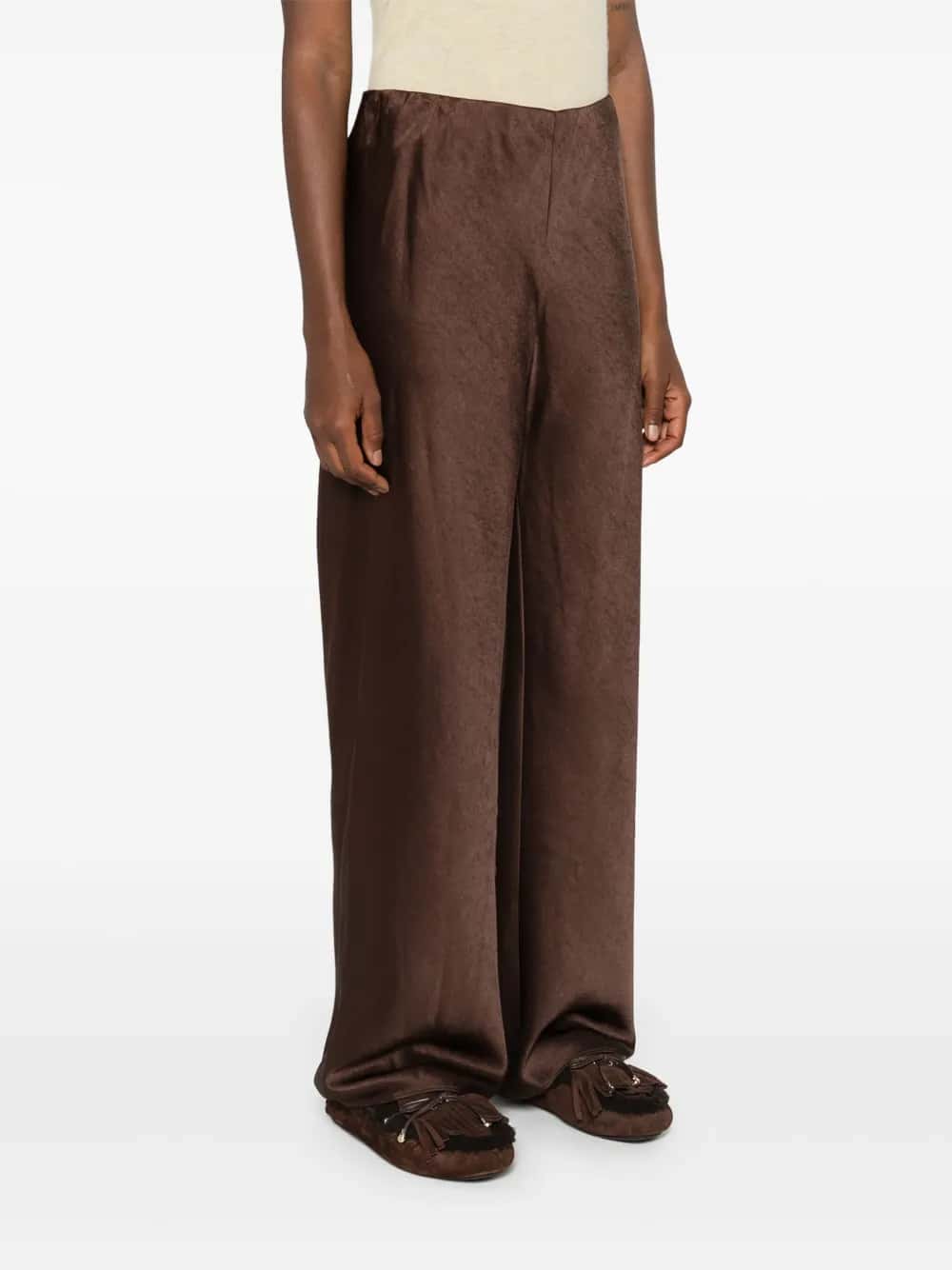 Pantaloni in raso