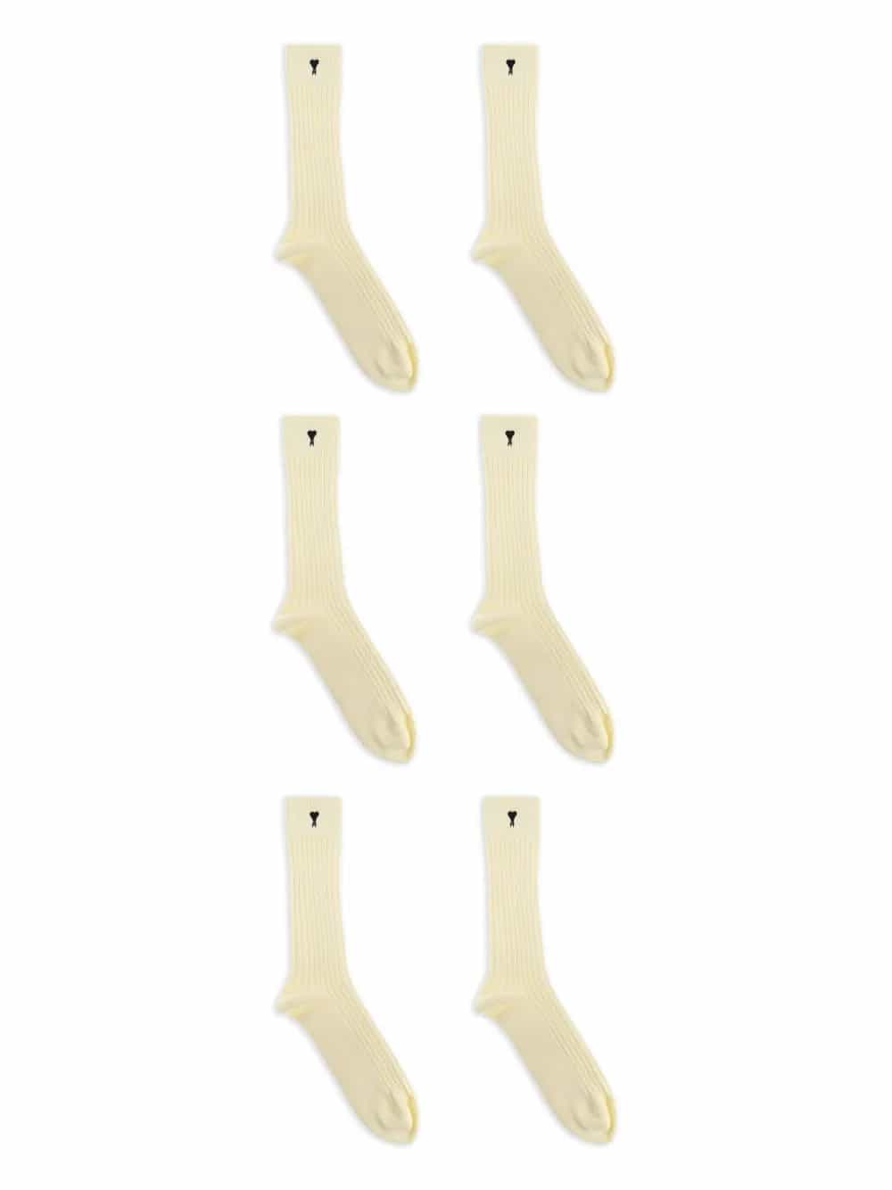 Tripack Calze Ami de Cœur - Ecrù