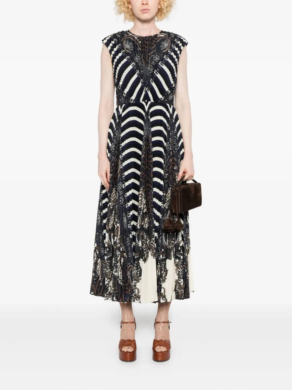 VIOLETA PLEATED