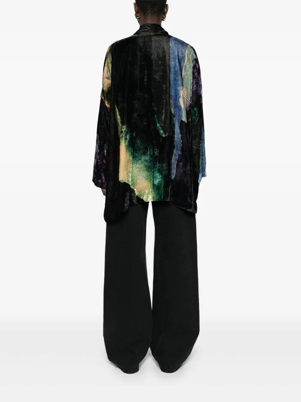 LADIES COAT SILK