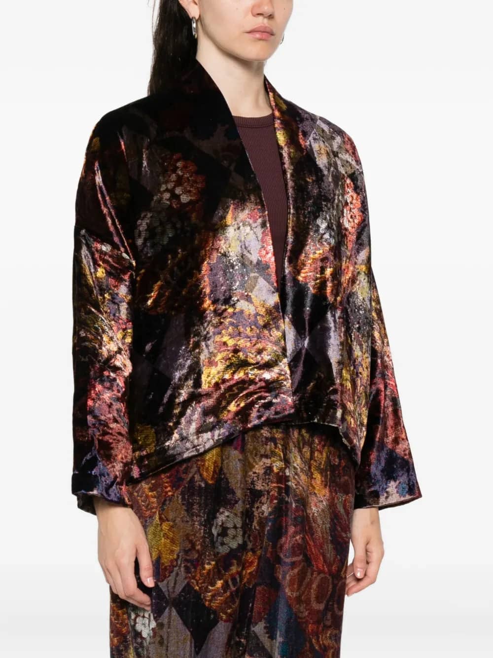 COTTON VELVET LADIES JACKET