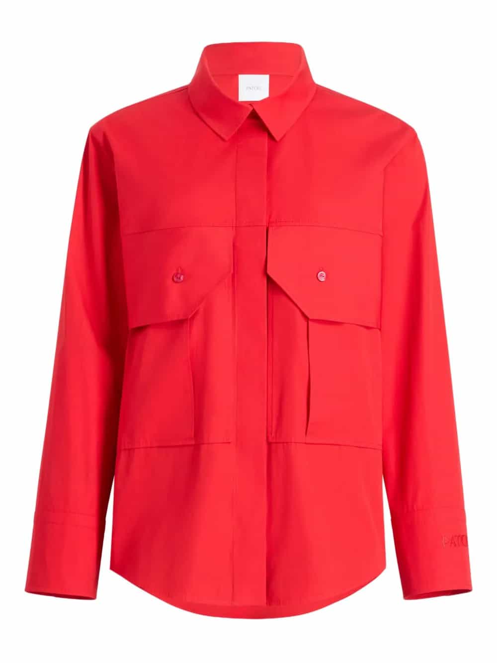 CAMICIA DOPPIA TASCA IN SETA