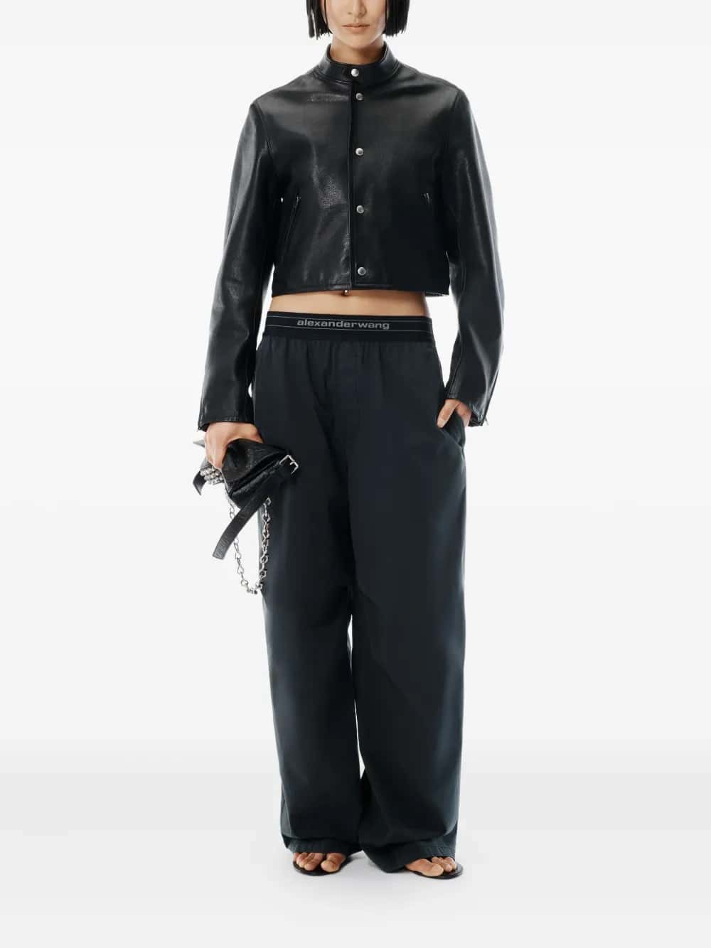 MID RISE PLEATED PANT
