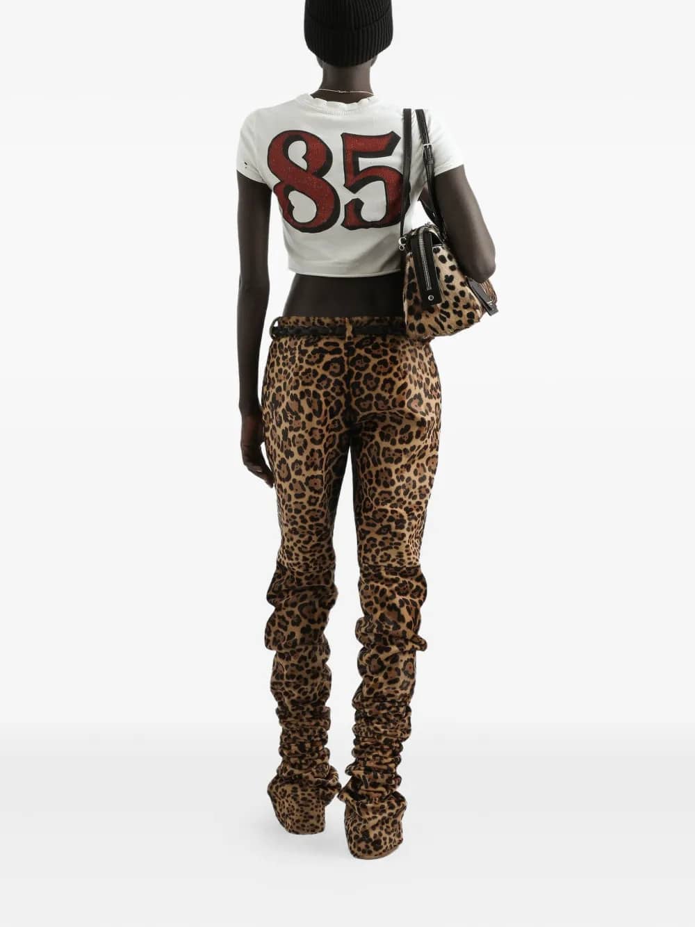 T SHIRT CROPPED SCRITTA DOLL