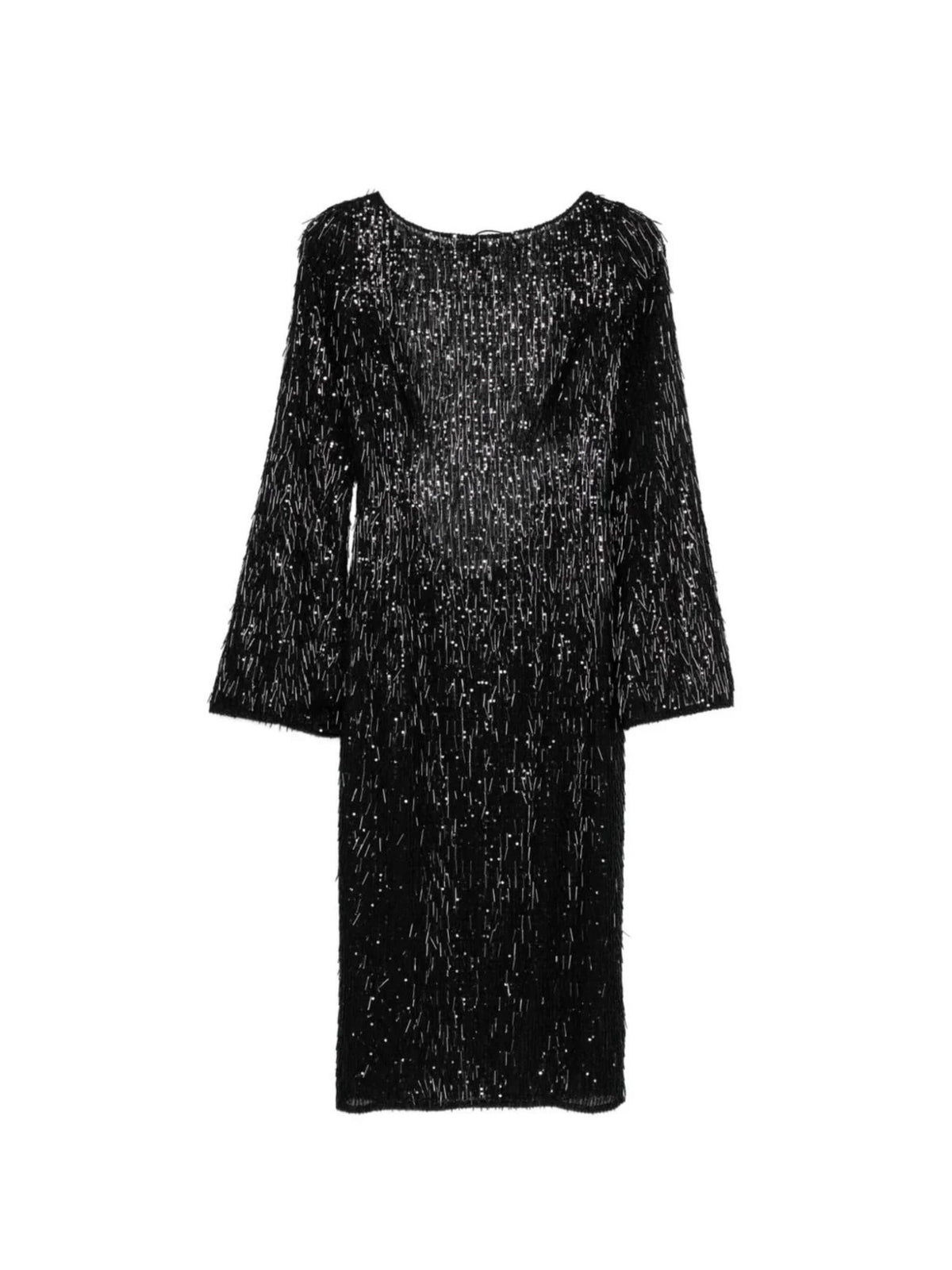 Abito midi con paillettes