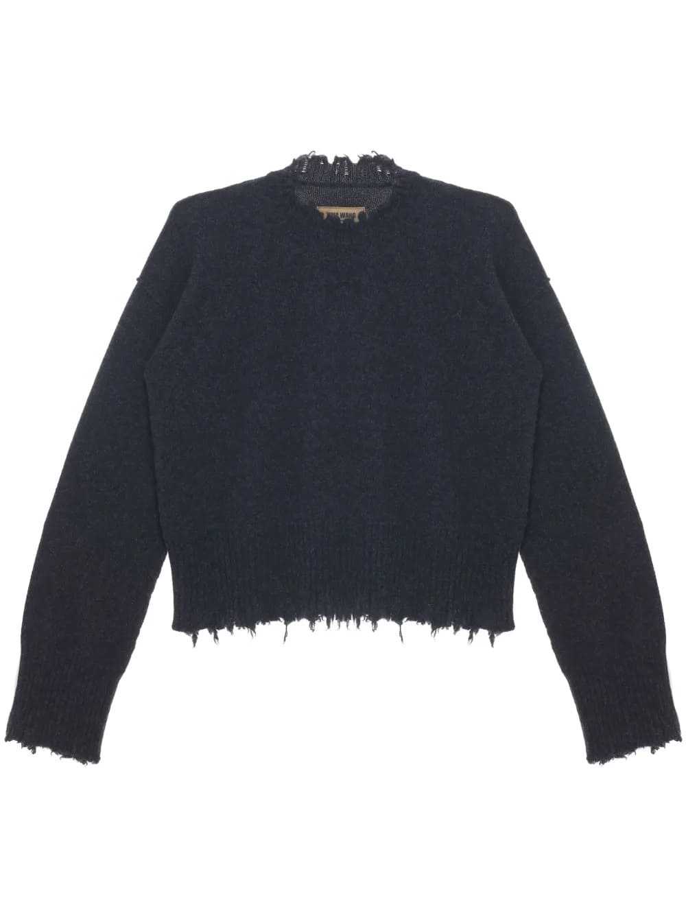 Maglione con effetto vissuto