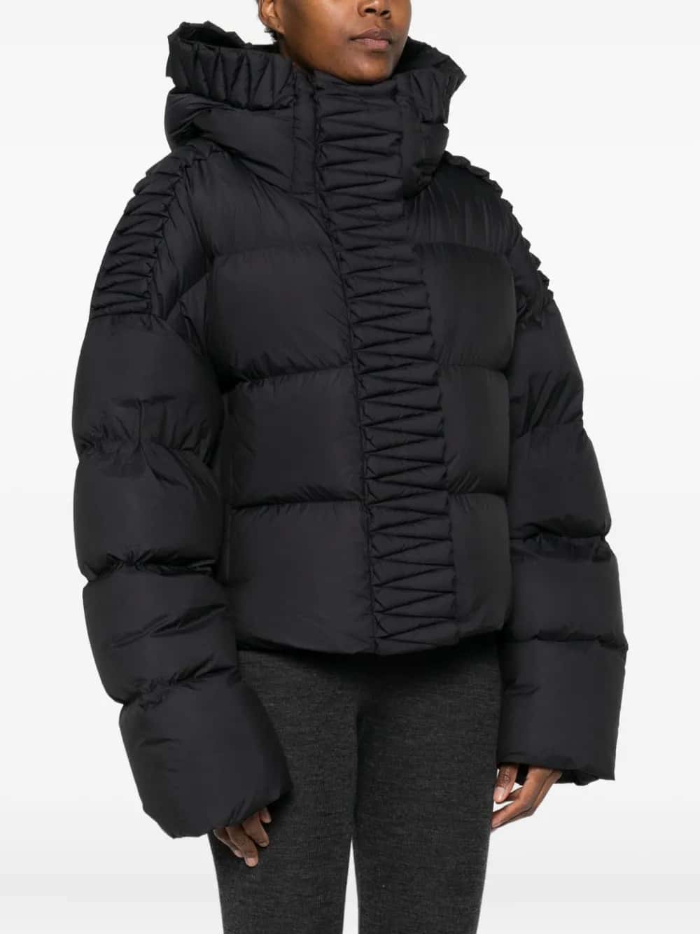 RAXXY CLASSIC HOODED GOOSE DOWN JACKET