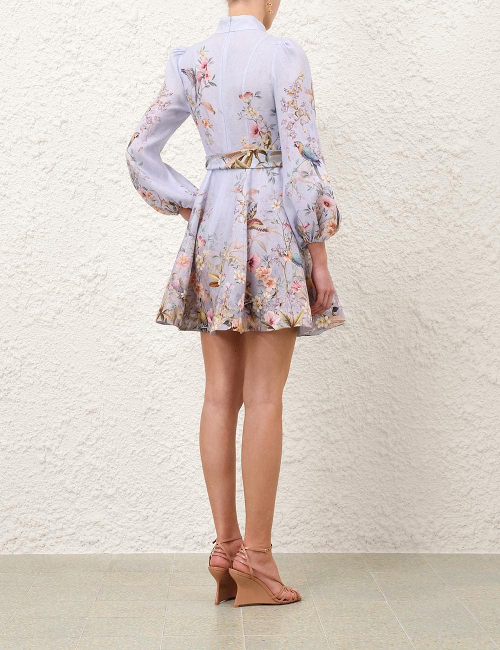 REBELLION BUTTON MINI DRESS