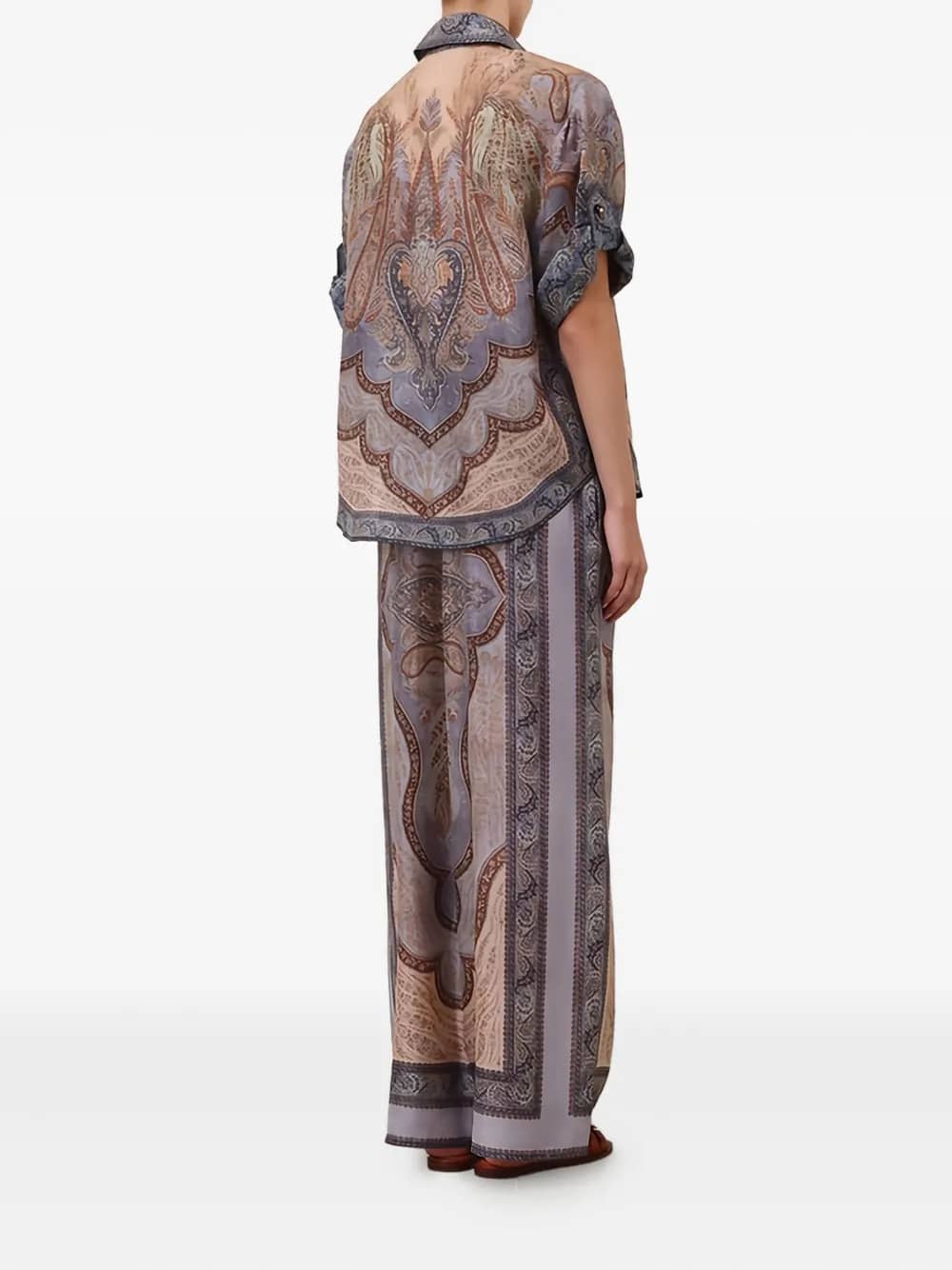 PANTALONI WANDERLUST RELAXED Tapestry Blue Multi