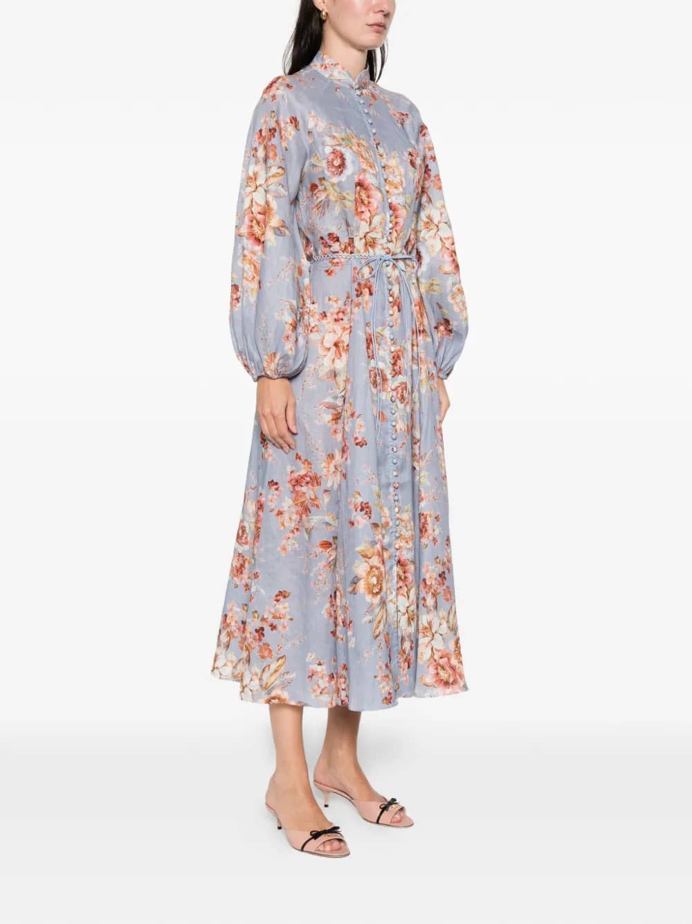 Abito midi floreale Awaken Billow