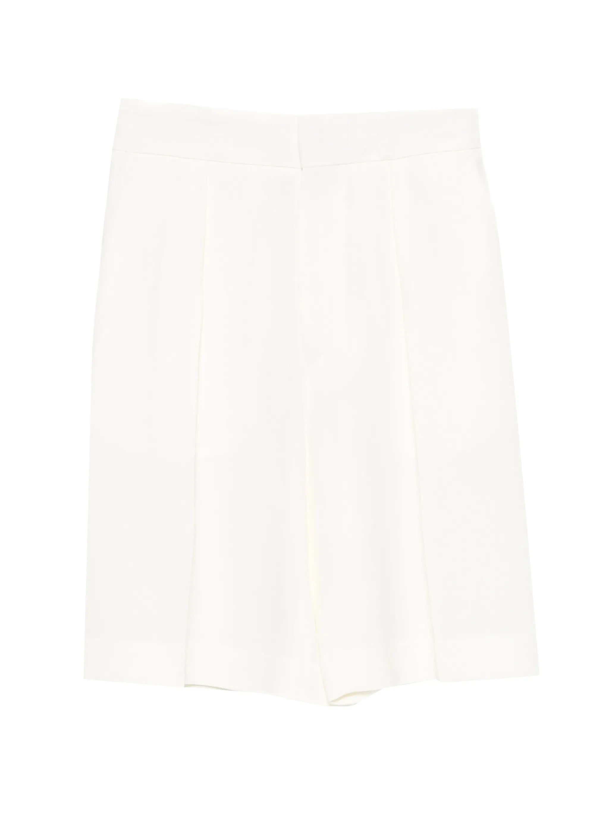 Pantaloncini sartoriali in avorio