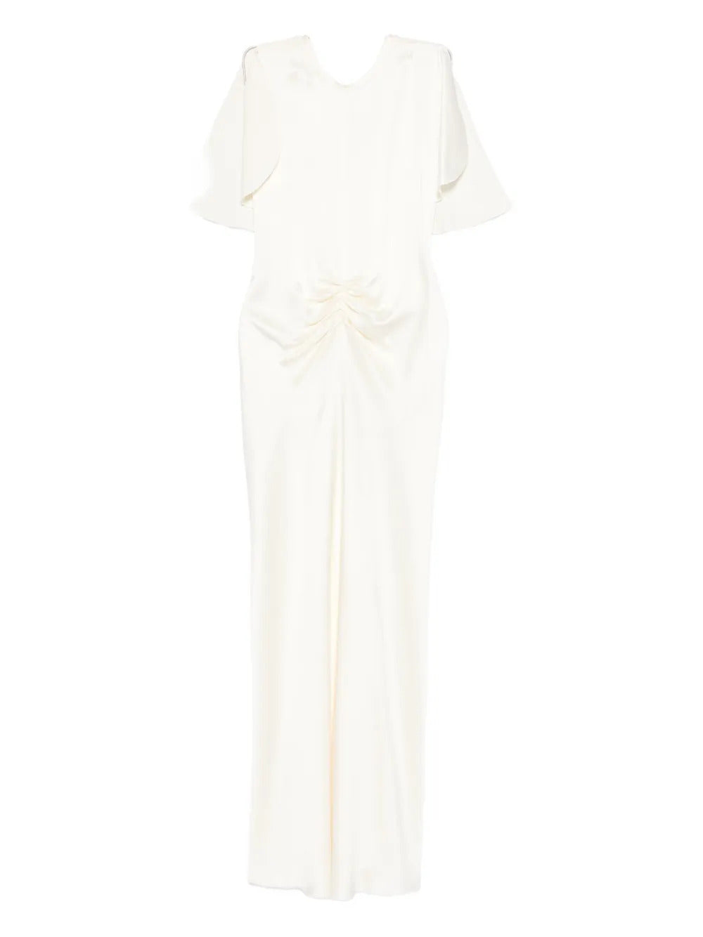 GATHERED WS FLOOR DRESS