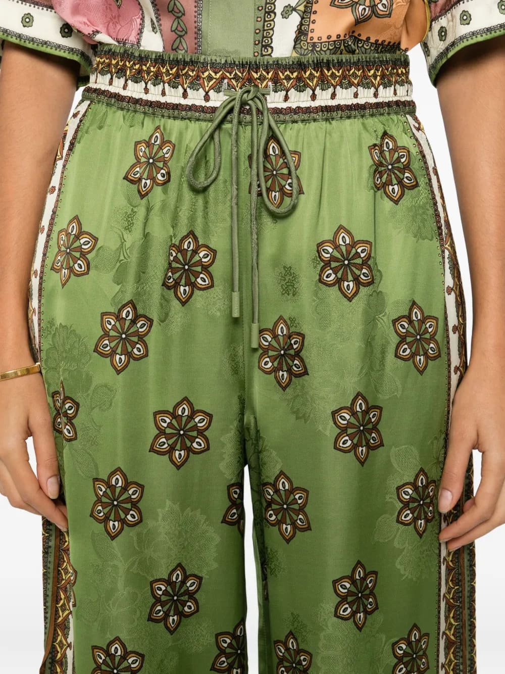 Pantaloni Contina ALÉMAIS – Jacquard in Viscosa