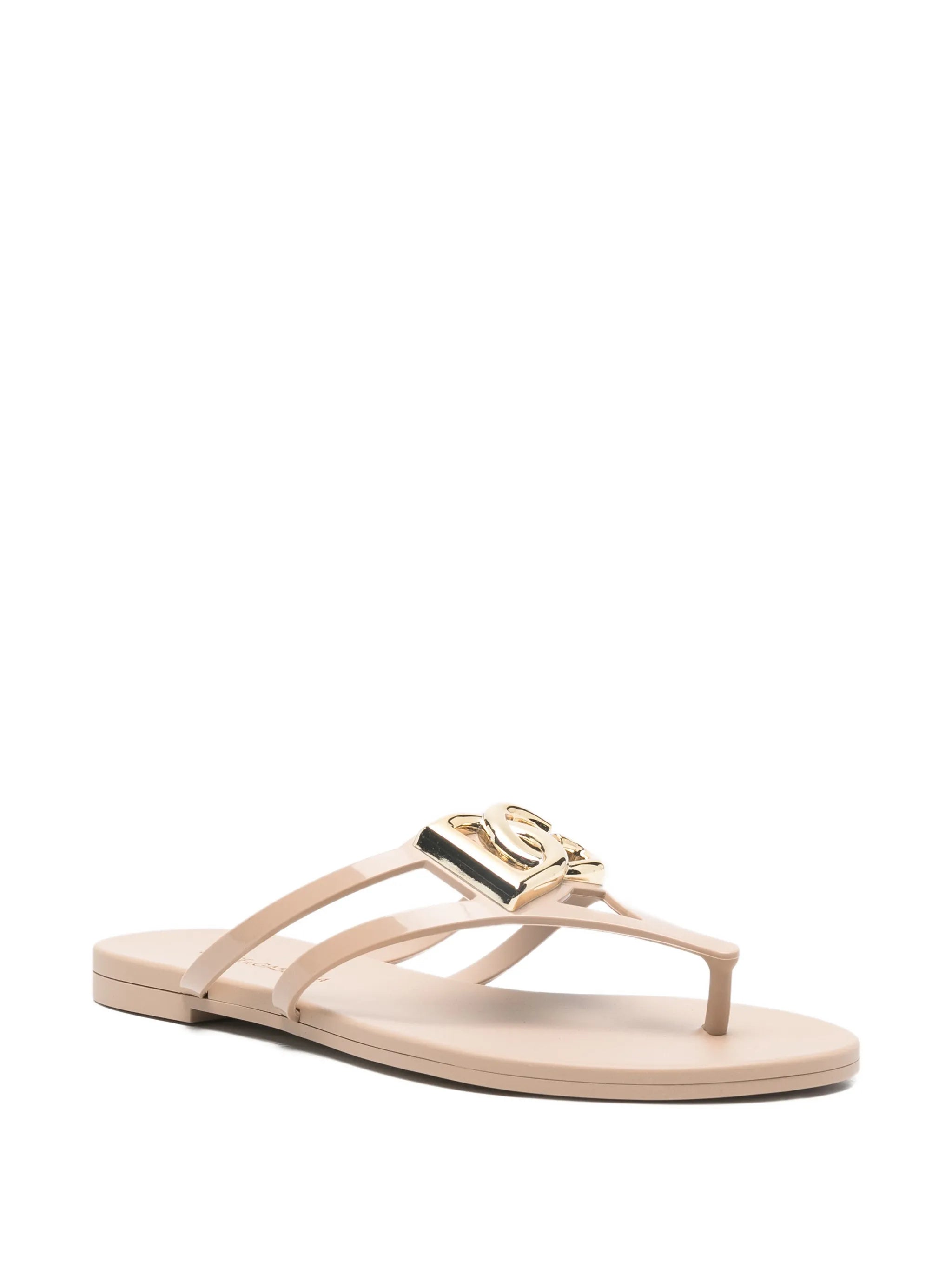 RUBBER BEACHWEAR SLIDES WITH LOGO
