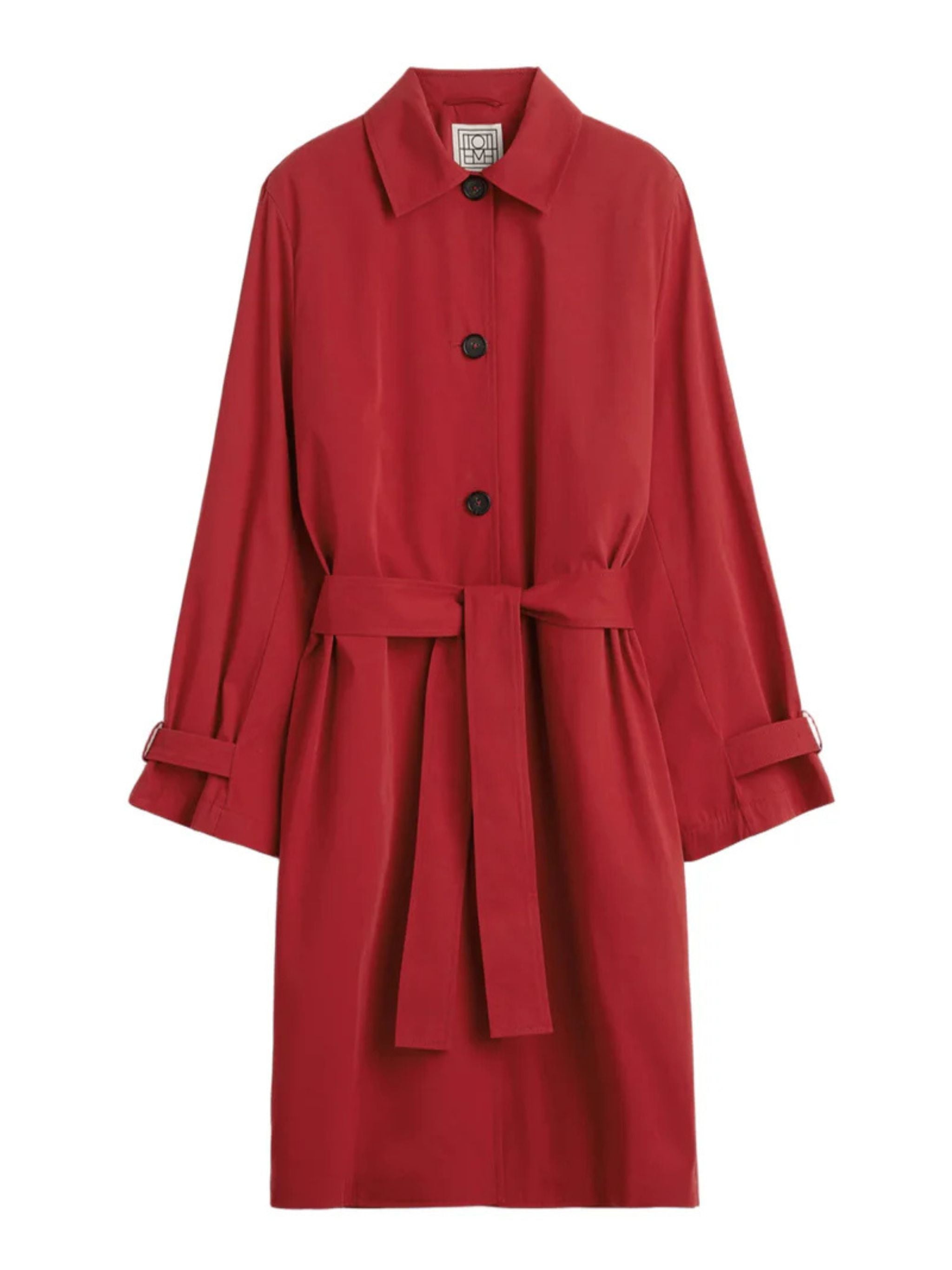 Light spring trench poppy