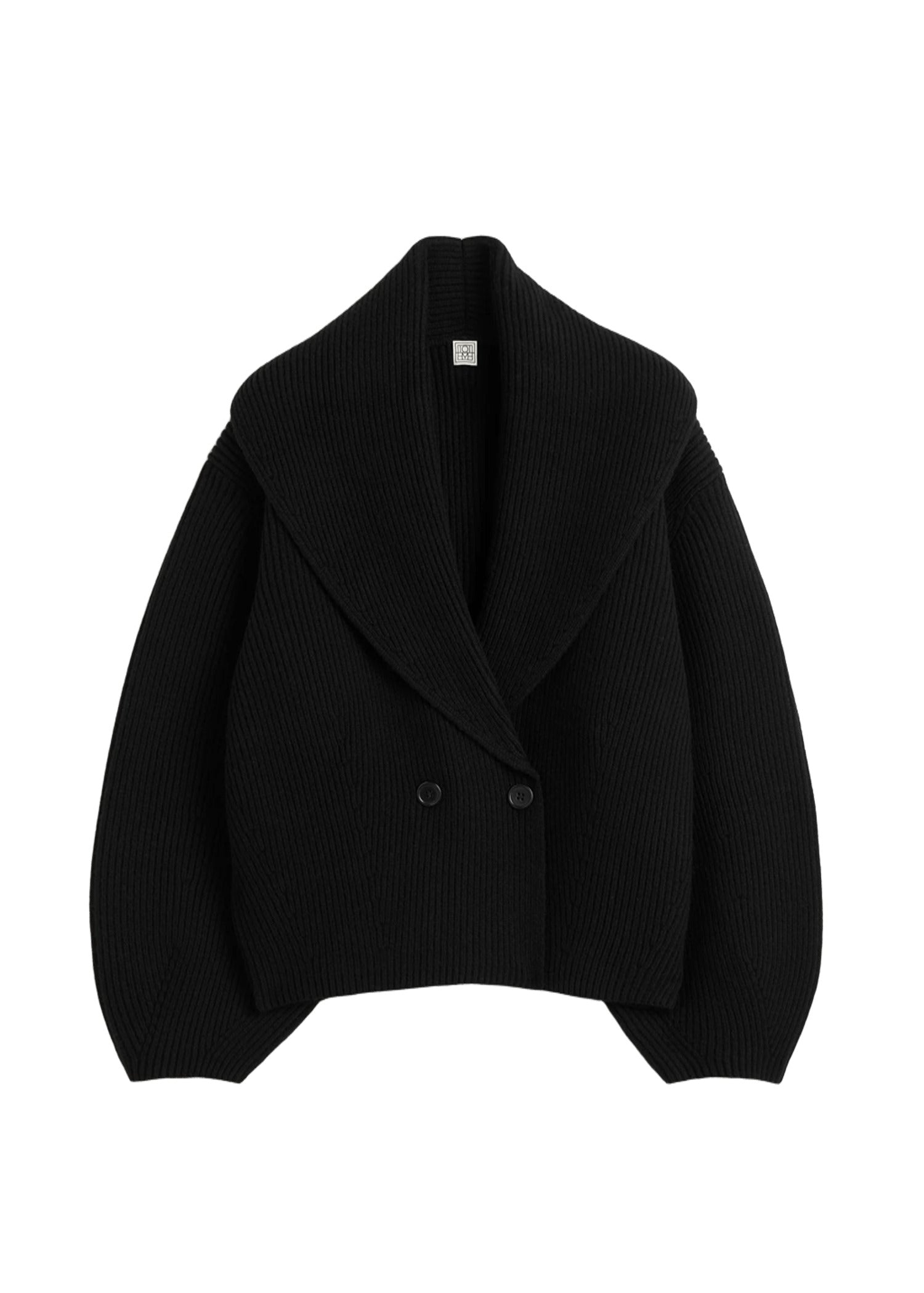 SHAWL LAPEL CARDIGAN