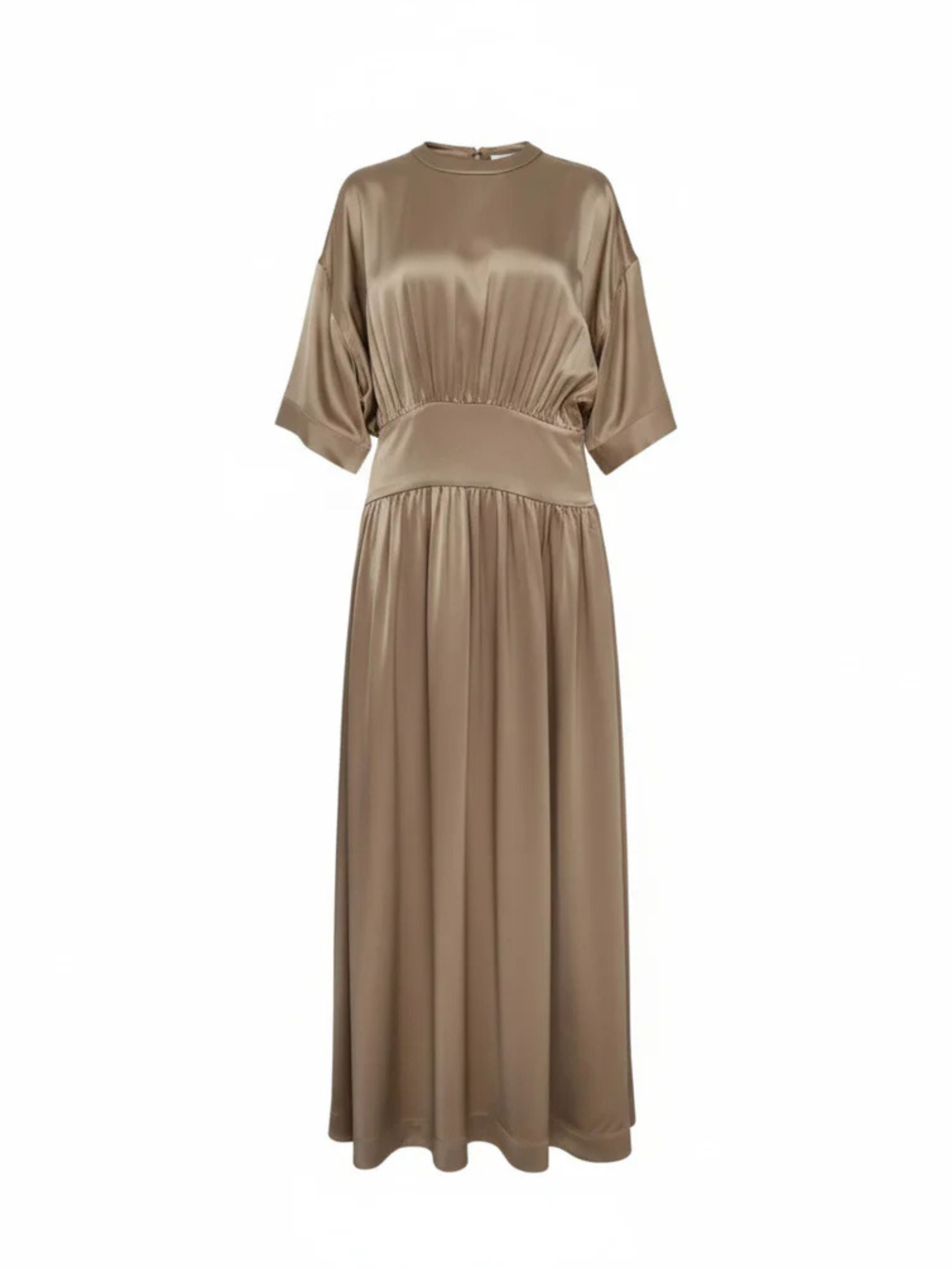 SATIN TEE DRESS