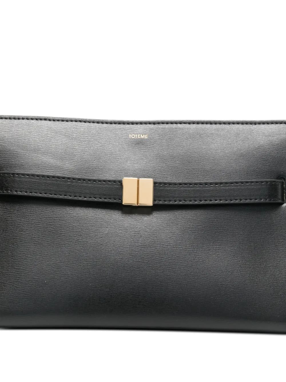 Borsa a tracolla in pelle con cintura nera