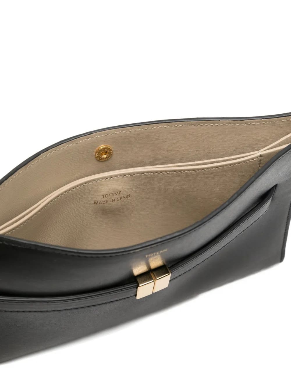 Borsa a tracolla in pelle con cintura nera