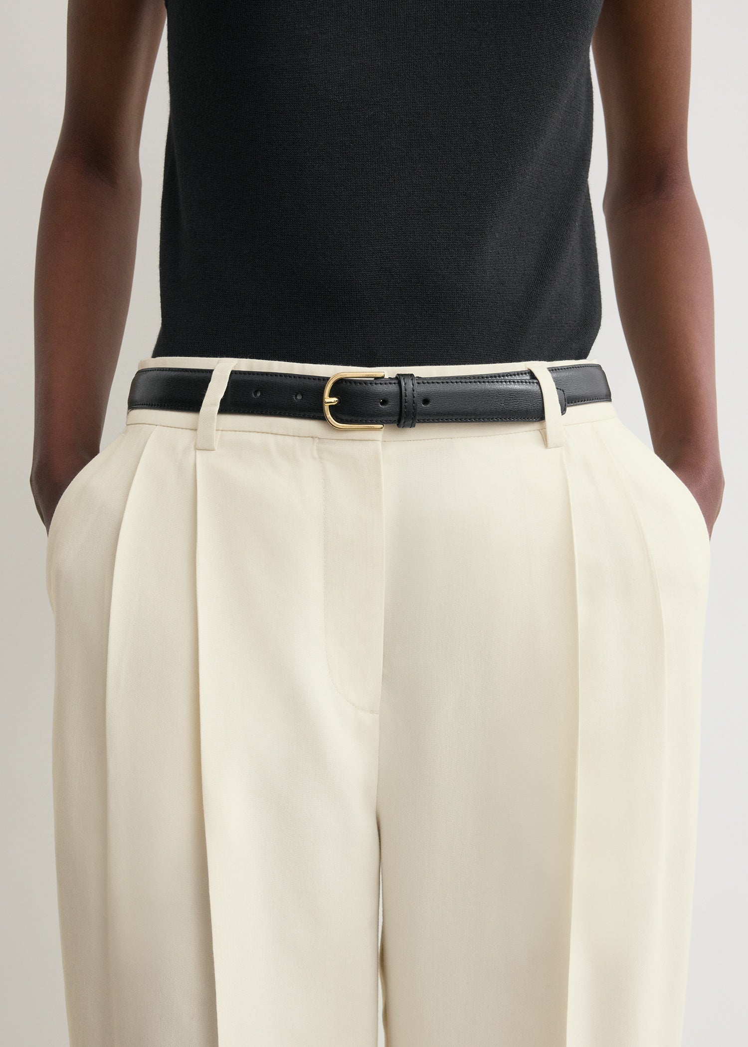 SLIM LEATHER BELT
