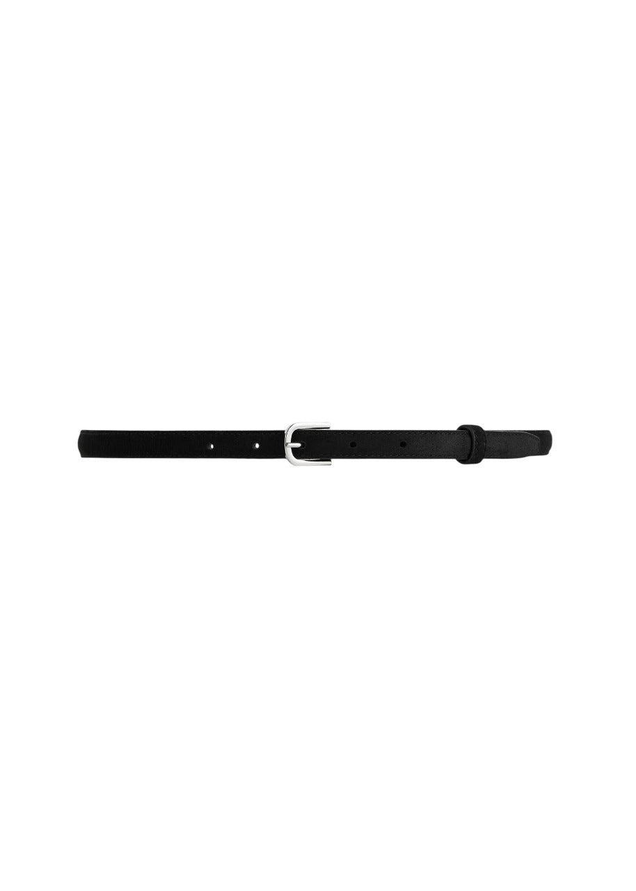 THIN SUEDE BELT