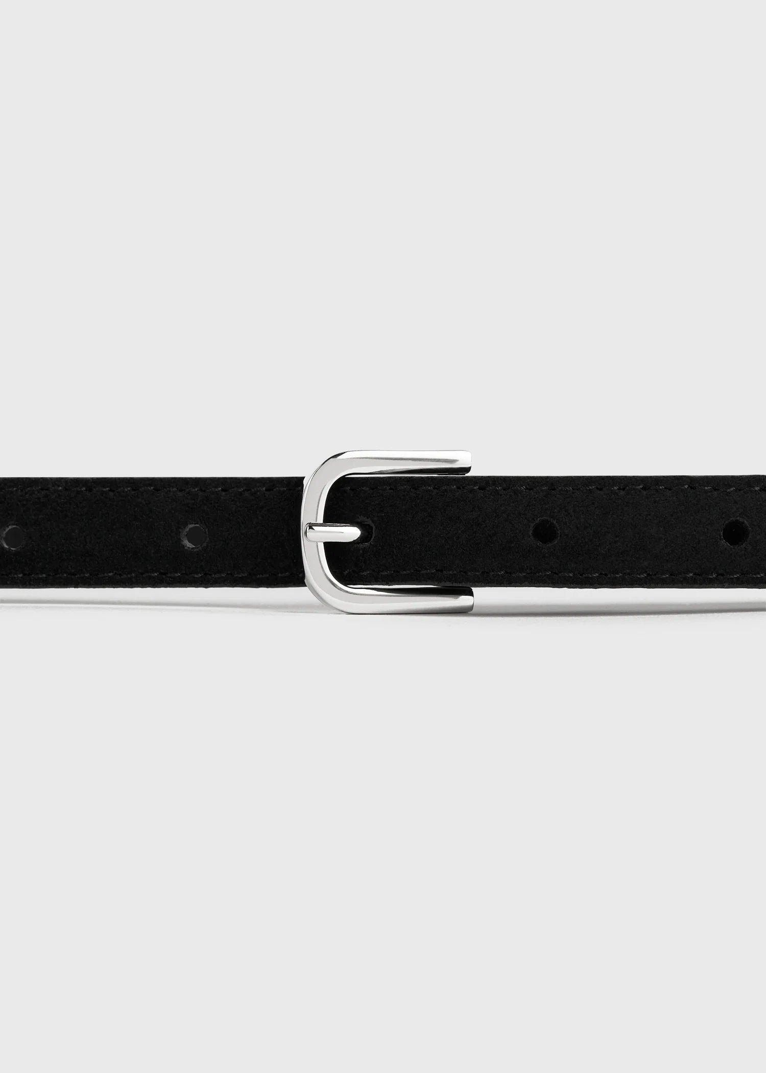 THIN SUEDE BELT