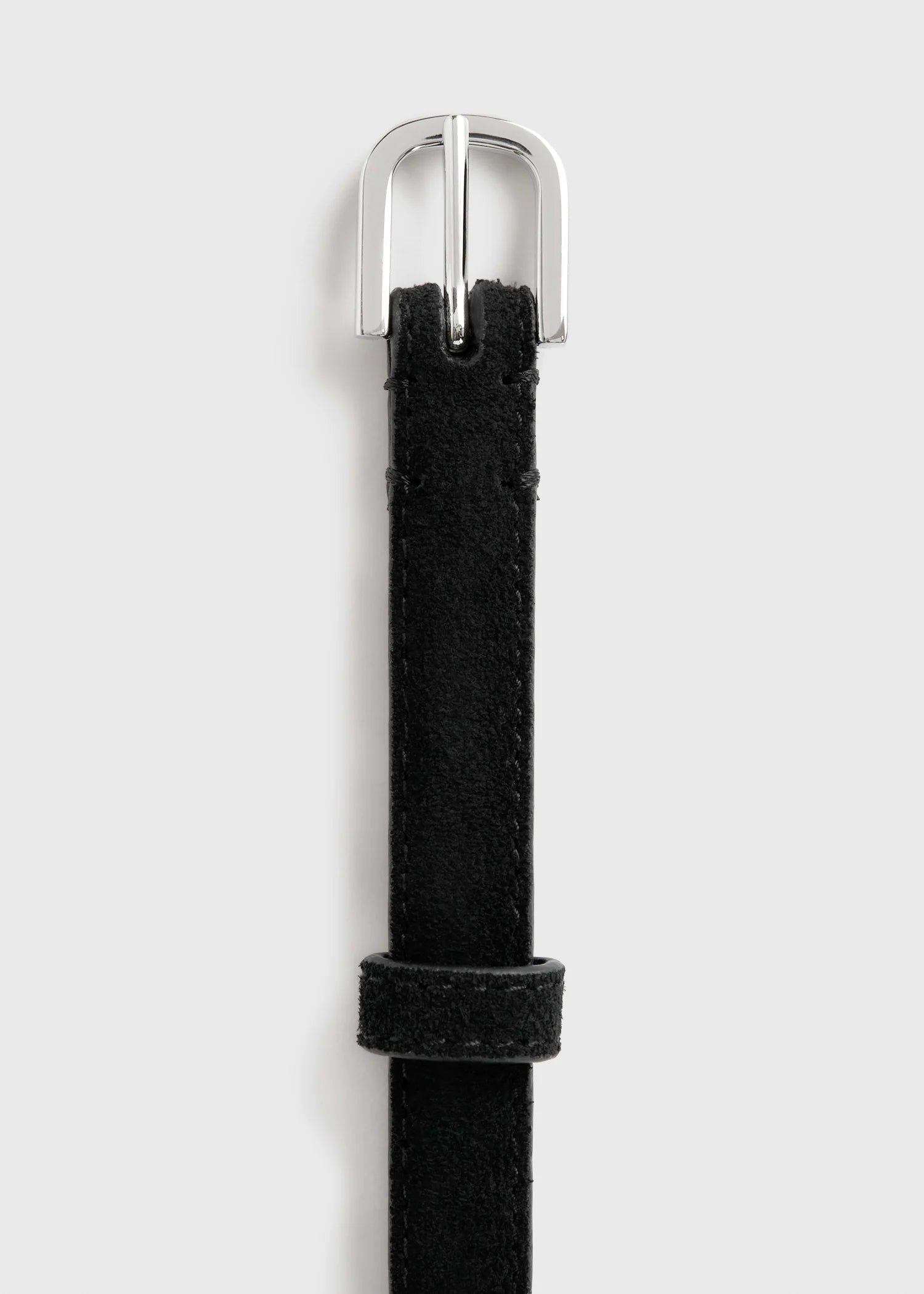 THIN SUEDE BELT