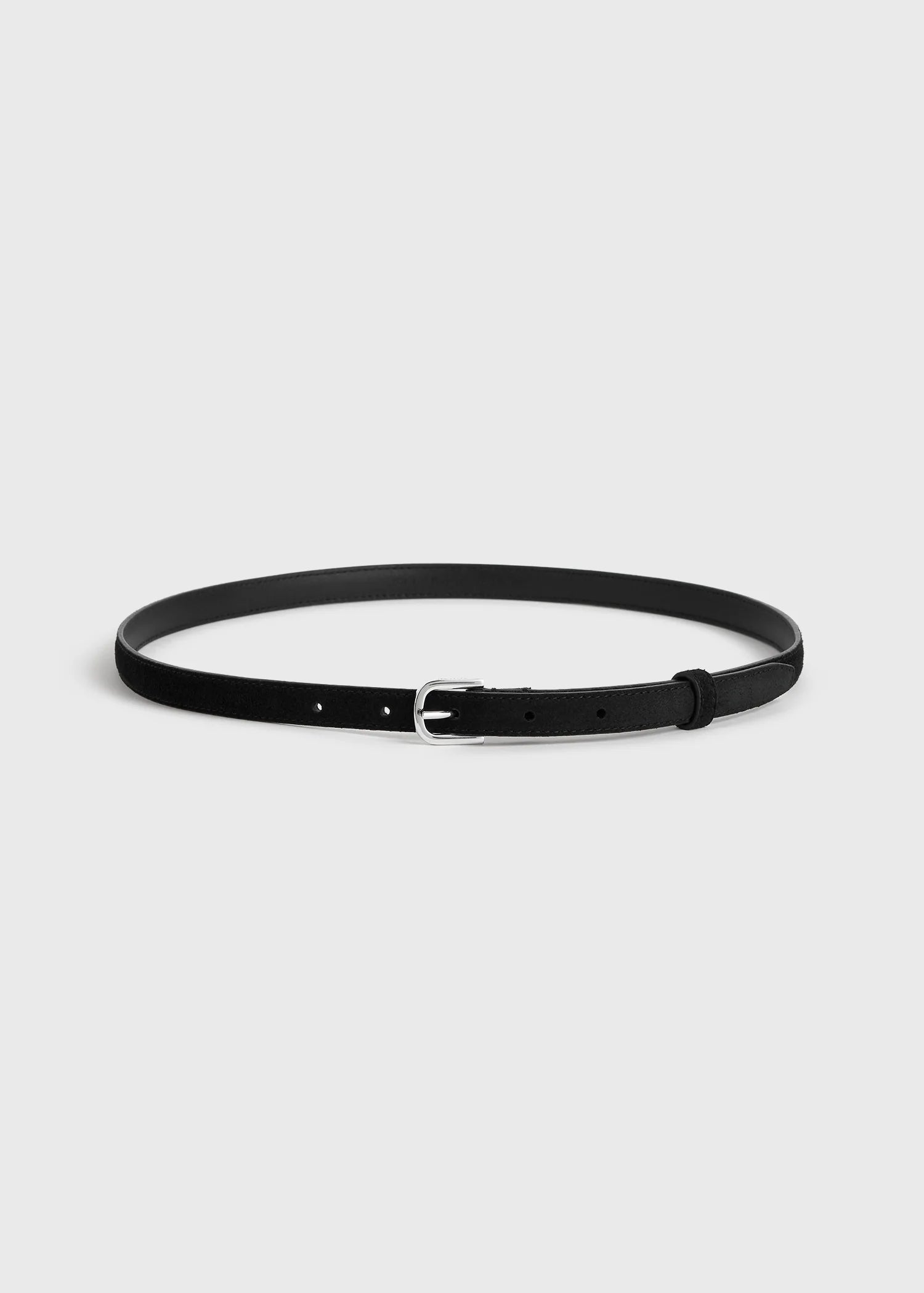 THIN SUEDE BELT