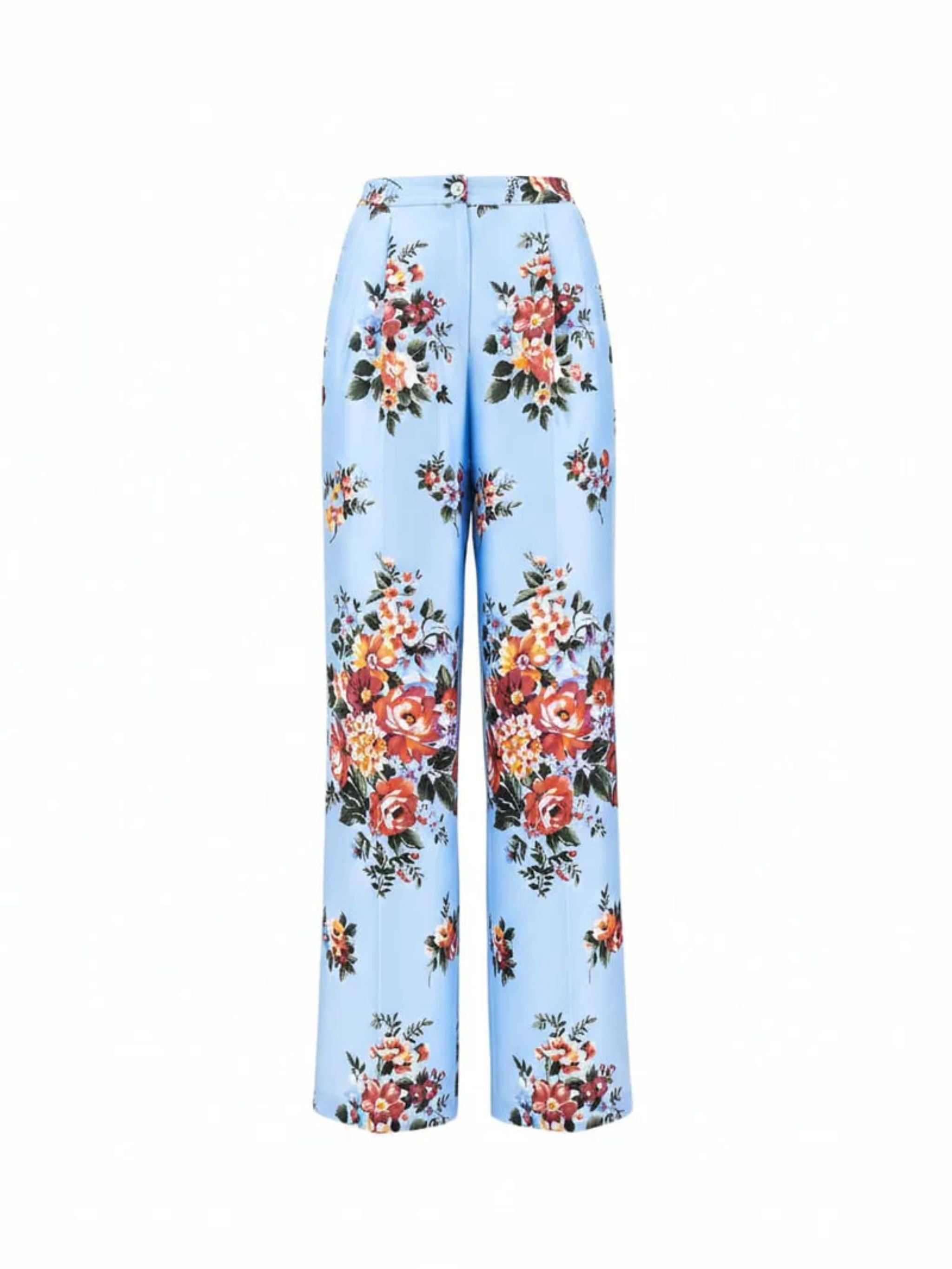 Pantaloni a fantasia floreale