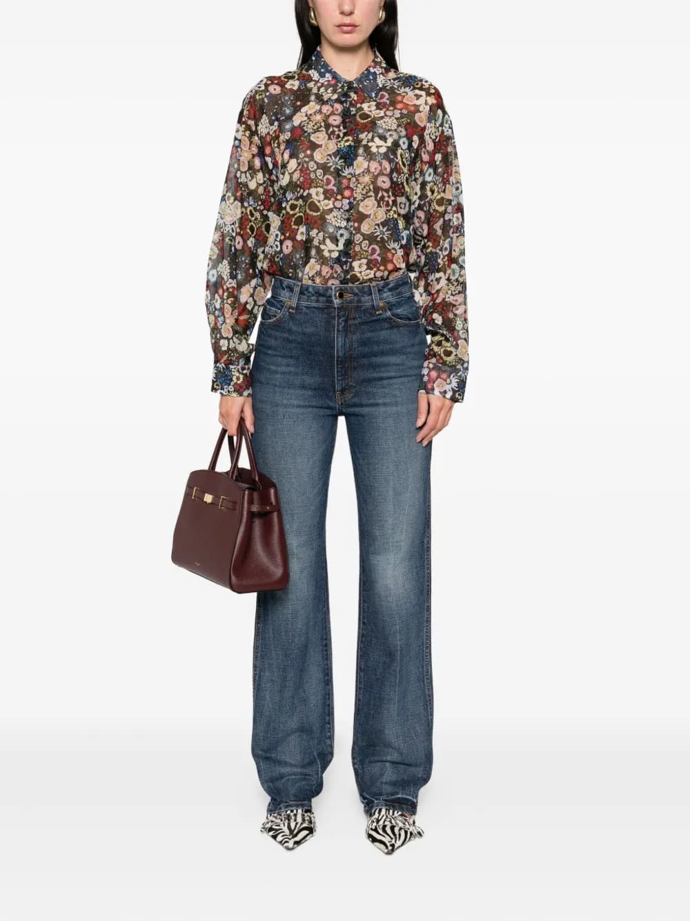 Camicia floreale Goya