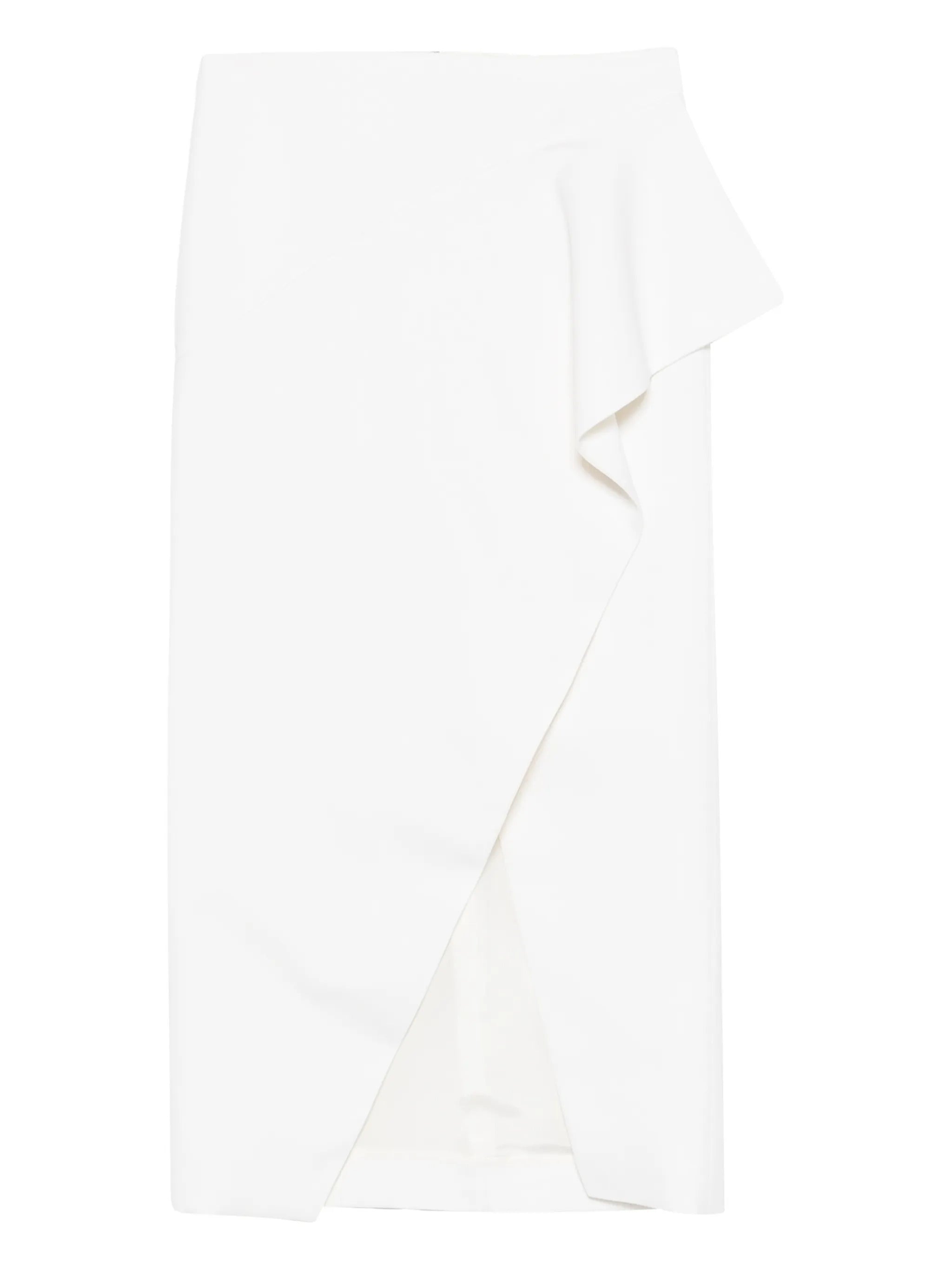 Gonna midi con spacchi arricciati Jaia