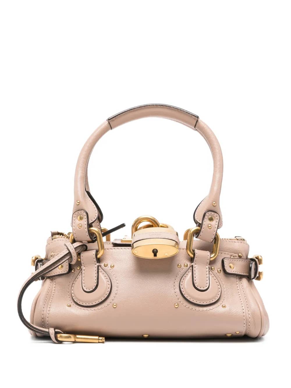 Borsa Paddington in pelle granata