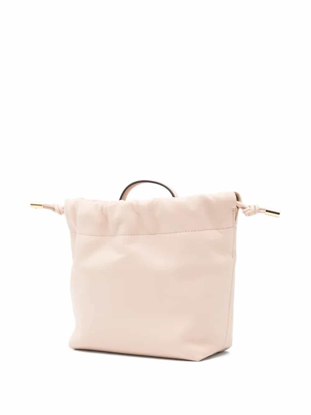 Borsa a spalla mini Chloé Icons con catena in pelle morbida