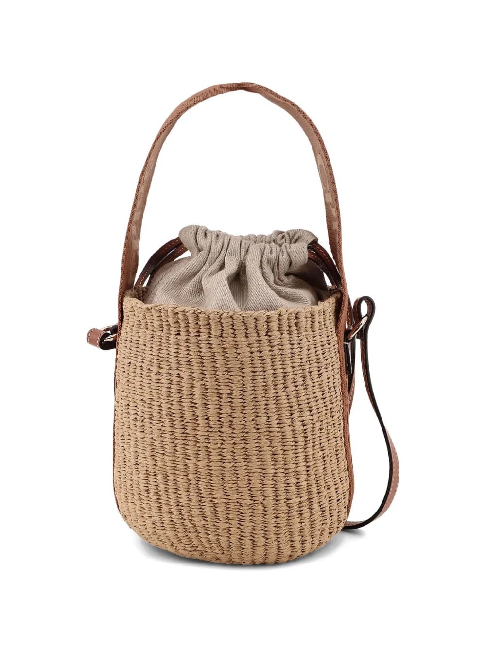 Borsa cesto Woody piccola in fibre naturali