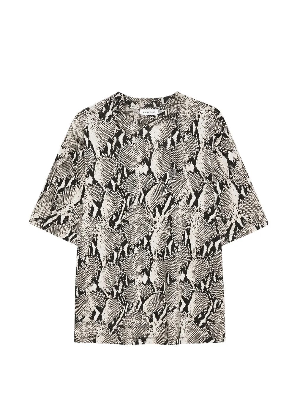 Tshirt stampa pitone