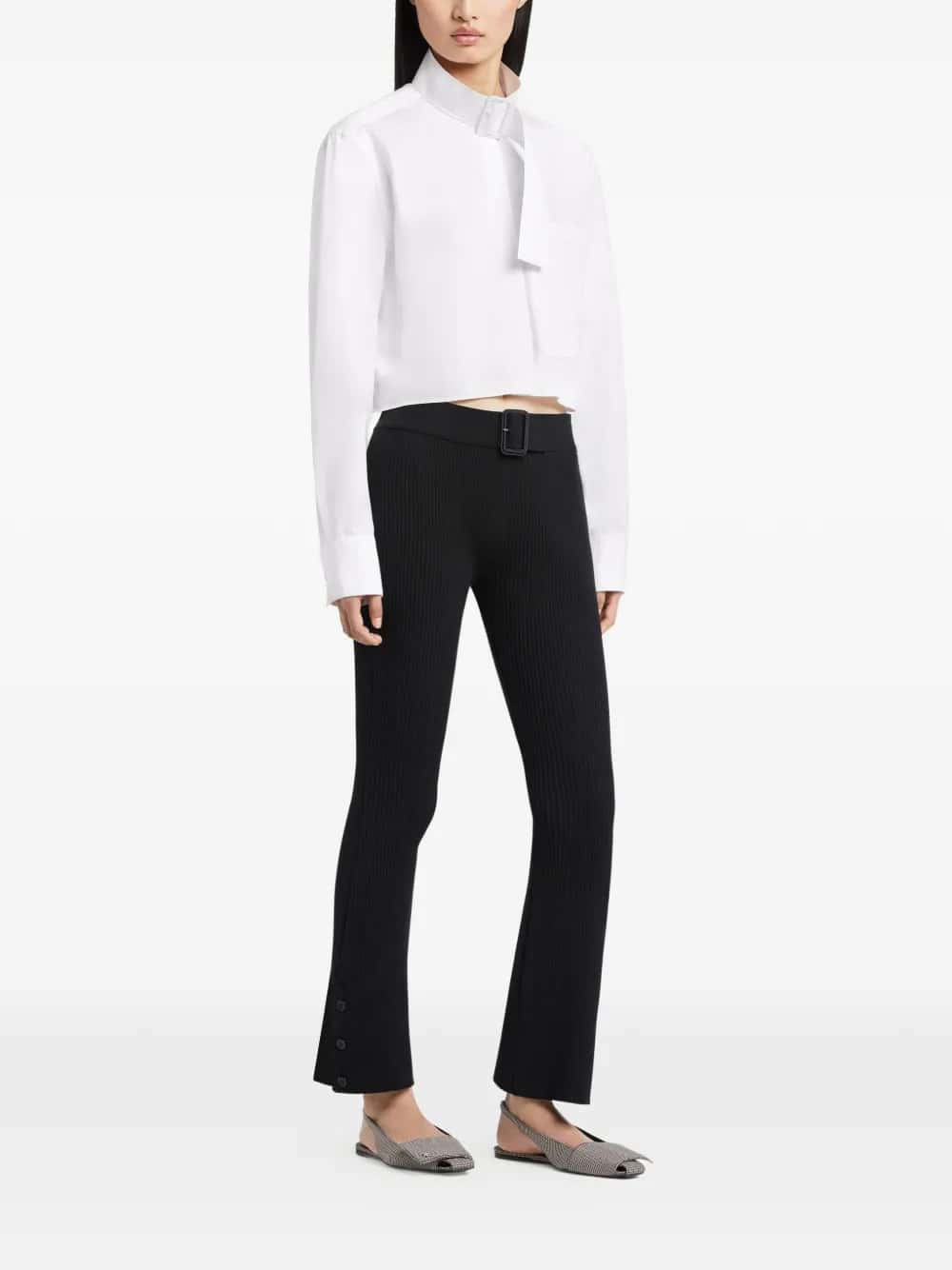 CAPRI RIB KNIT PANTS