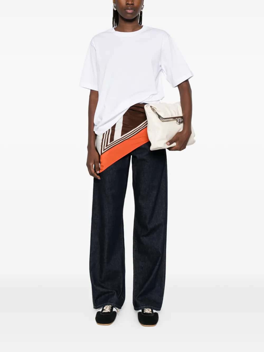 T-shirt Heydu con collo rotondo