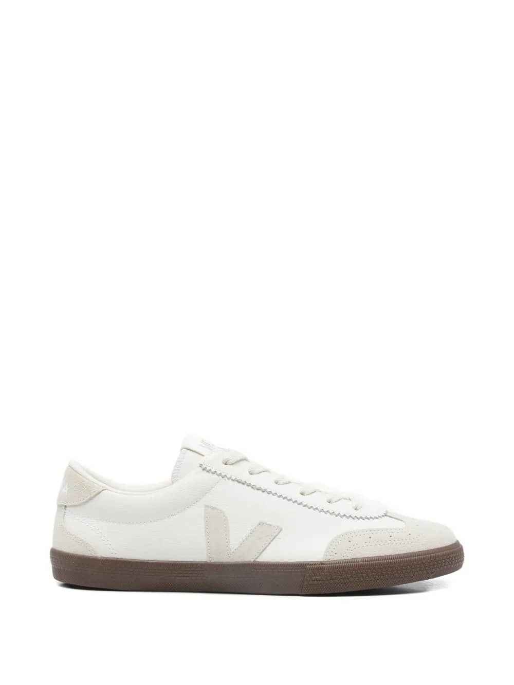 VOLLEY LEATHER White Natural Bark