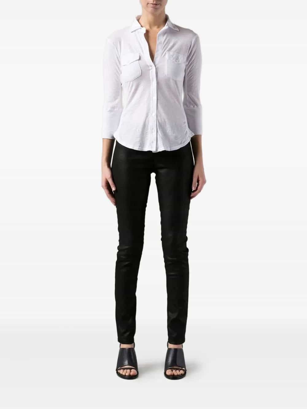 CONTRAST PANEL SHIRT