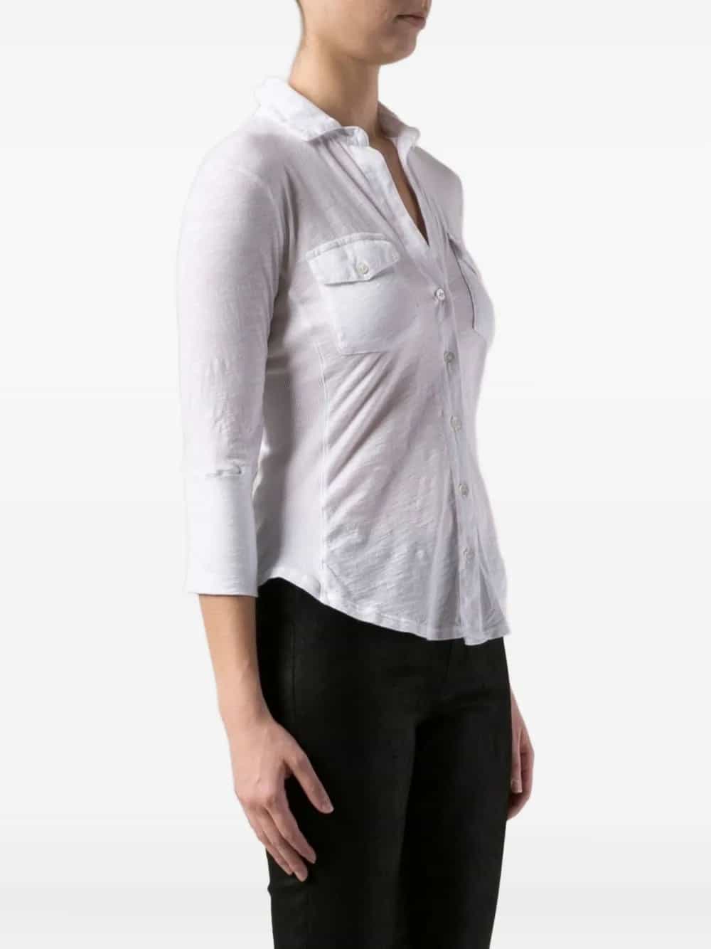 CONTRAST PANEL SHIRT